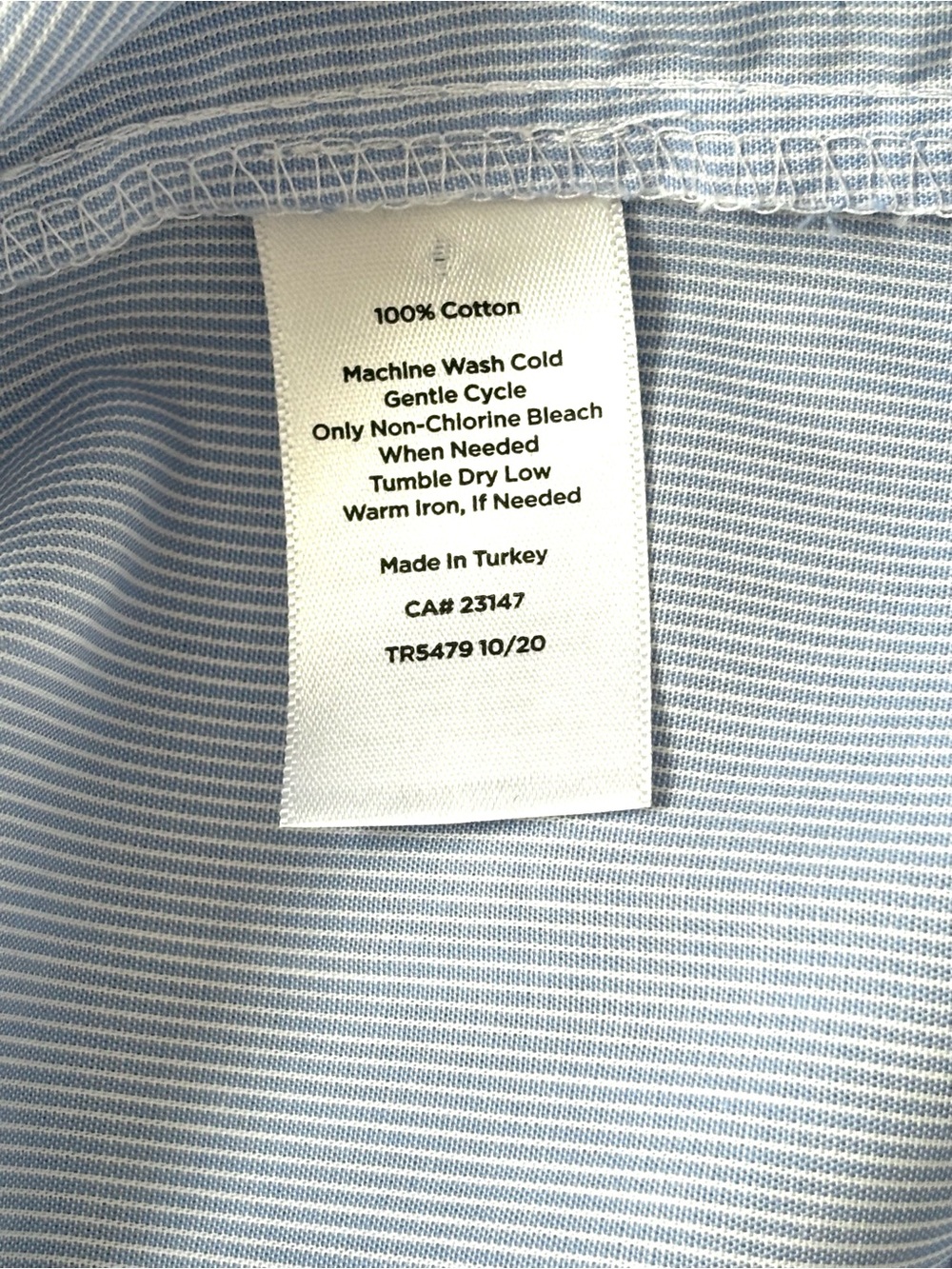 Haven Well Within Organic Poplin Sleep Shirt Dress Size XL - Picture 4 of 4